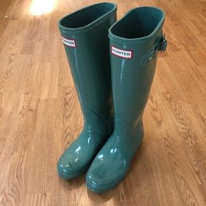 Hunter rain boots